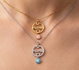 Necklaces Charm "mama"