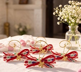 Safety Pin with Ribbon