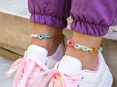 31+ Unique Cute DIY Ankle Bracelets Ideas | Anklets diy, Ankle bracelets  diy, Boho bracelets diy